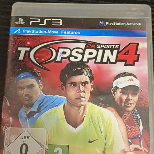 Sports top spin ps3 - top, (ps3