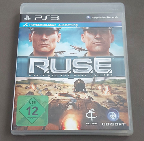 Ubisoft ps3 pal - r.u.s.e., usk